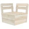 vidaXL Modularna kutna sofa od paleta od impregnirane smrekovine
