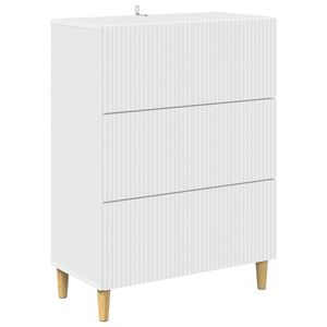 vidaXL Ormar s ladicama Bijela 66 x 34,5 x 90 cm Konstruirano drvo