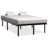 vidaXL Okvir za krevet crni metalni 200 x 200 cm