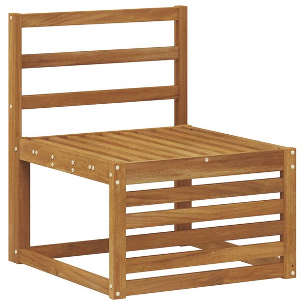 vidaXL Setovi sofa 3 pcs Prirodna Čvrsto drvo akacije