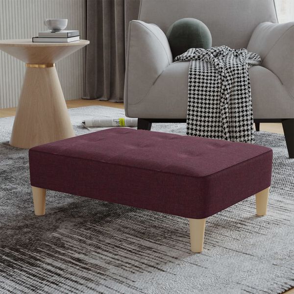 vidaXL Tabure ljubičasti 78 x 56 x 32 cm od tkanine