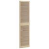 vidaXL Ormarna vrata Prirodna 201 x 2,1 x 49,5 cm Masivna borovina