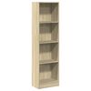 vidaXL Regal za knjige boja hrasta 40x24x143 cm od konstruiranog drva
