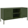 vidaXL TV ormarić maslinastozeleni 100,5 x 39 x 50,5 cm čelični