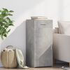 vidaXL Komoda siva boja betona 40 x 42,5 x 93 cm od konstruiranog drva