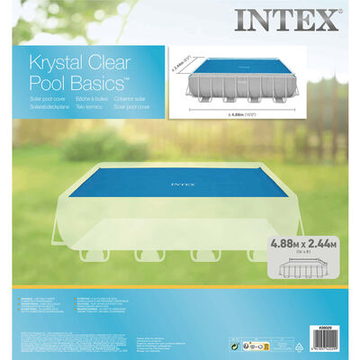 Intex solarna navlaka za bazen plava 476 x 234 cm polietilenska