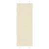 vidaXL Plisirana zavjesa krem boje 75x200 cm &Scaron;irina tkanine 74,4 cm Poliester