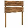 vidaXL Uzglavlje s prirodnim rubom ROSTOCK Prirodna 80 cm