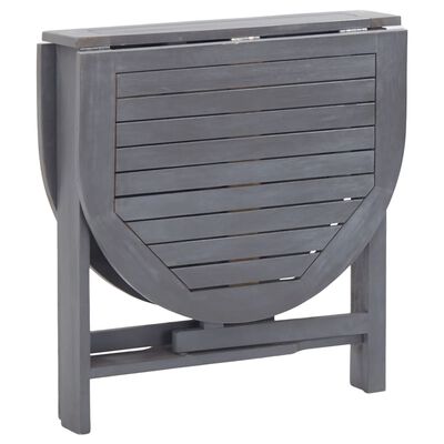 vidaXL Vrtni stol sivi 120 x 70 x 74 cm od masivnog bagremovog drva