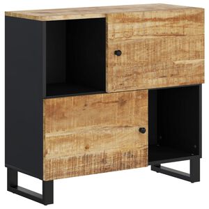 vidaXL Komoda s 2 vrata 80 x 33 x 75 cm od masivnog drva manga