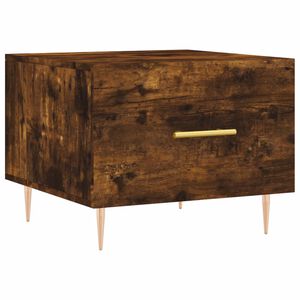 vidaXL Stolić za kavu boja hrasta 50 x 50 x 40 cm konstruirano drvo