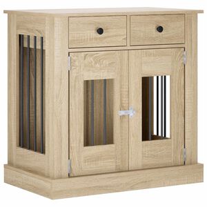 vidaXL Namje&scaron;taj za kućni kavez Hrast sonoma 80 x 47,5 x 80 cm