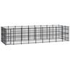 vidaXL Vanjski kavez za pse čelični 24,88 m&sup2;
