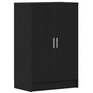 vidaXL Ormarić za cipele crni hrast 60 x 35 x 92 cm od iverice