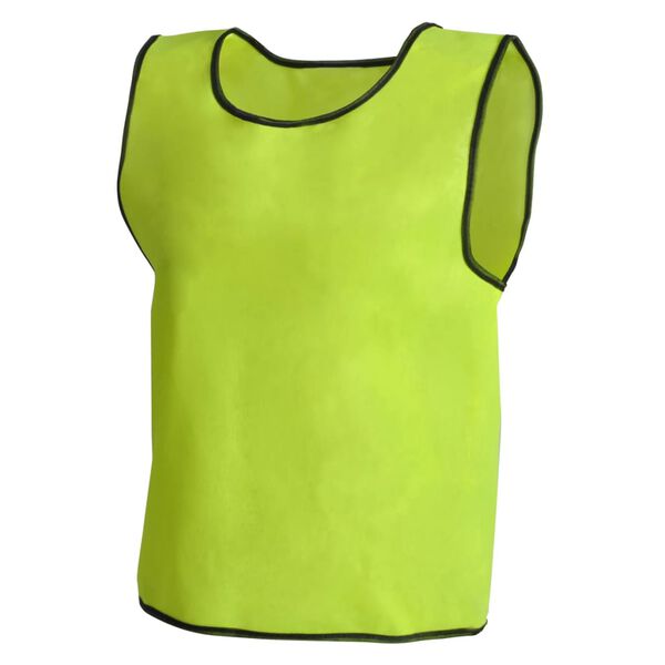 Sportske majice bez rukava za djecu, Žute, 10 komada
