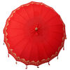 vidaXL Baline&scaron;ki Parasol Crvena 215 x 215 x 260 cm