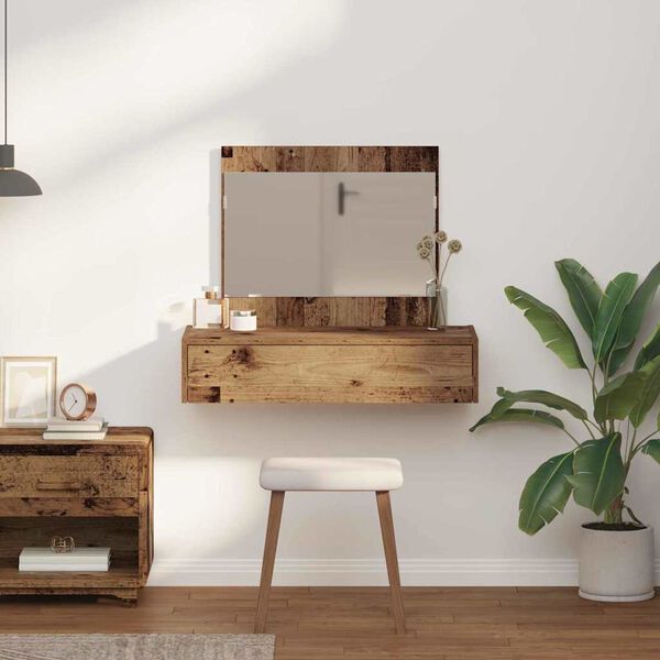 vidaXL Toaletni stol Smeđa 83 x 40 x 70 cm Konstruirano drvo