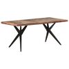 vidaXL Blagovaonski stol 180 x 90 x 76 cm masivno obnovljeno drvo