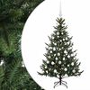 vidaXL Umjetno božićno drvce s kuglicom 120 cm 150 LED lampica