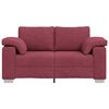 vidaXL Sofa Vinska crvena 160 x 77 x 82 cm tkanina