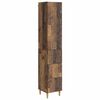 vidaXL Set ormara 2 pcs Staro drvo 33 x 34,5 x 90 cm Konstruirano drvo