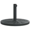 vidaXL Baza suncobrana za stupove &Oslash; 38/48 mm 12 kg okrugla