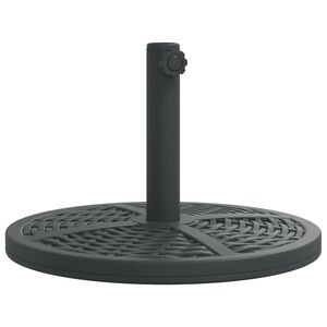 vidaXL Baza suncobrana za stupove &Oslash; 38/48 mm 12 kg okrugla
