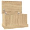 vidaXL Kutija za pohranu Sonoma hrast 50x30x28 cm Konstruirano drvo