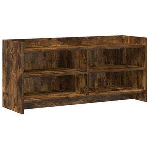 vidaXL TV ormar 100 x 33 x 47 cm Dimljeni hrast Konstruirano drvo