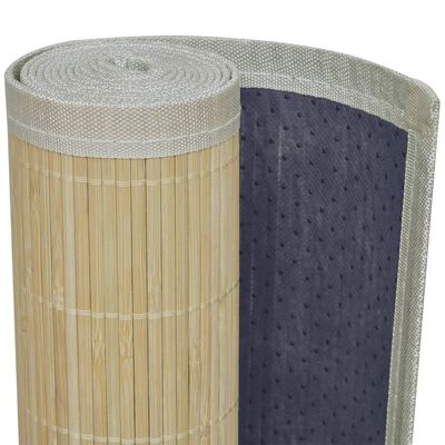 Pravokutni tepih od prirodnog bambusa 80 x 200 cm