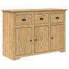 vidaXL Kreveta BODO Medeno smeđa 115,5 x 44 x 80 cm Konstruirano drvo