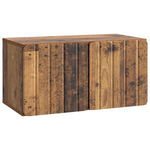vidaXL TV ormar za zid Staro drvo 59,5 x 31 x 30 cm Konstruirano drvo