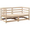vidaXL 2-dijelni set vrtnih sofa od masivne borovine