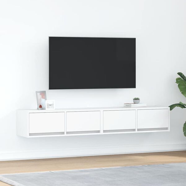 vidaXL TV ormarići 2 kom bijeli 80x31x25,5 cm konstruirano drvo