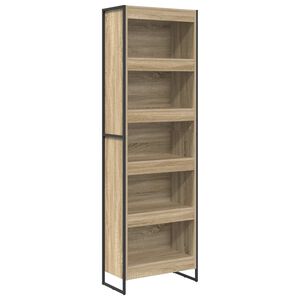vidaXL Ormarić za knjige 60 x 30 x 189,5 cm Konstruirano drvo Sonoma