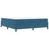 vidaXL Krevetna konstrukcija Tamno plava 180 x 200 cm tkanina