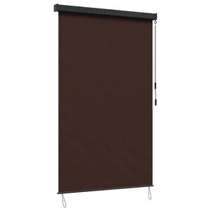 vidaXL Rolo zavjesa Smeđa 160 x 250 cm Tkanina i aluminij