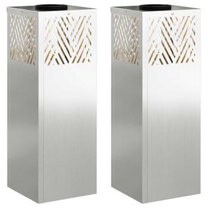 vidaXL Solarna LED svjetlost za stazu 2 kom. Topla bijela