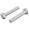 vidaXL Vijak za zaključavanje 2 kom. Srebrna M6 x 35 mm Čelik