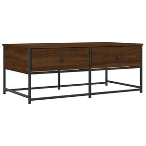 vidaXL Stolić za kavu smeđa boja hrasta 100x51x40 cm konstruirano drvo