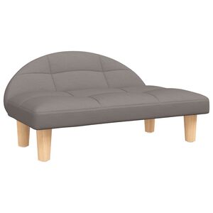 vidaXL Krevet za pse smeđesivi 70x52x30 cm od tkanine