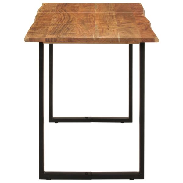 vidaXL Blagovaonski stol od masivnog bagremovog drva 140 x 70 x 76 cm