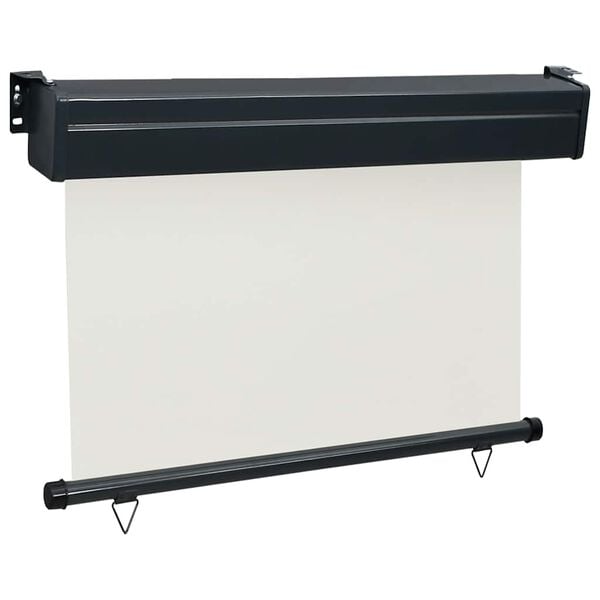 vidaXL Balkonska bočna tenda 105 x 250 cm krem