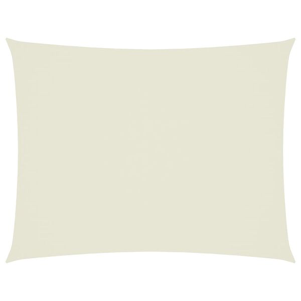 vidaXL Jedro protiv sunca od tkanine Oxford pravokutno 6 x 8 m krem