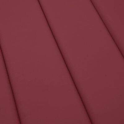 vidaXL Jastuk za ležaljku boja vina 186 x 58 x 3 cm od tkanine Oxford