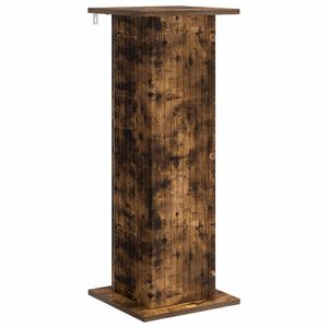 vidaXL Stalak za biljke Dimljeni hrast 30,5 x 30 x 80,5 cm