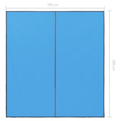 vidaXL Vanjska cerada 3 x 2,85 m plava