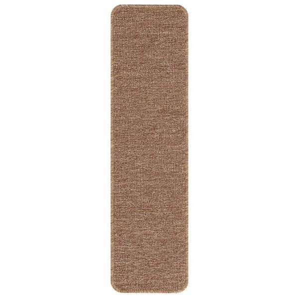 vidaXL Podloge protiv klizanja za stepenice 15 pcs Žuta 75 x 20 cm PP