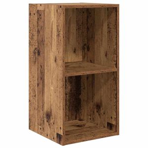 vidaXL Set TV komoda 37 x 37 x 72 cm Staro drvo Konstruirano drvo