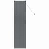 vidaXL Venecijanski zastore Tamno siva 175 x 45 cm Aluminij